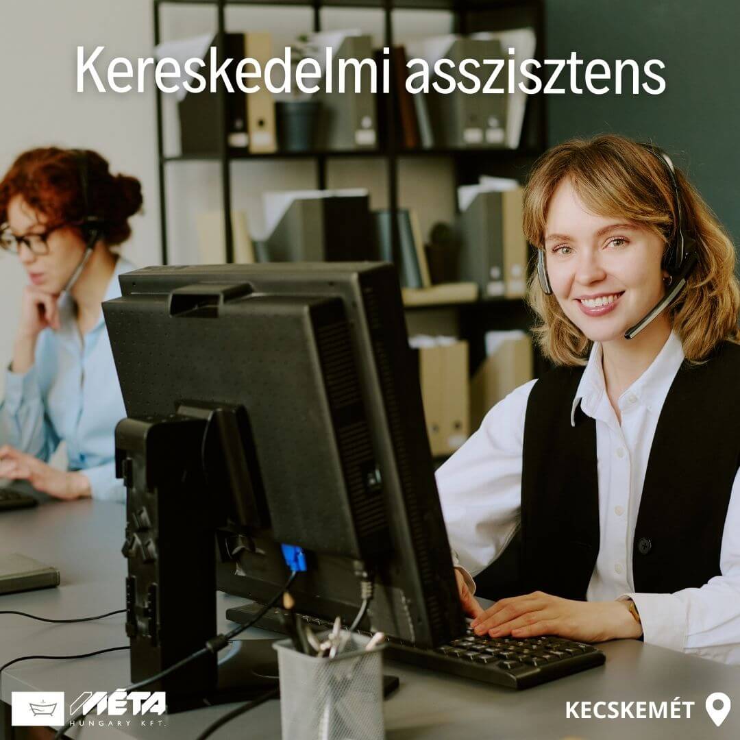 Kereskedelmi asszisztens álláshirdetés